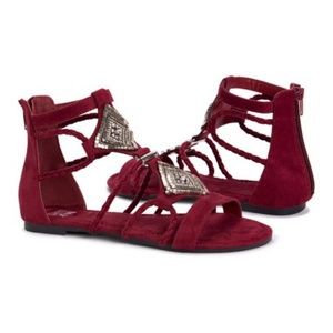 NWT Muk Luks Rosa Gladiator Sandal